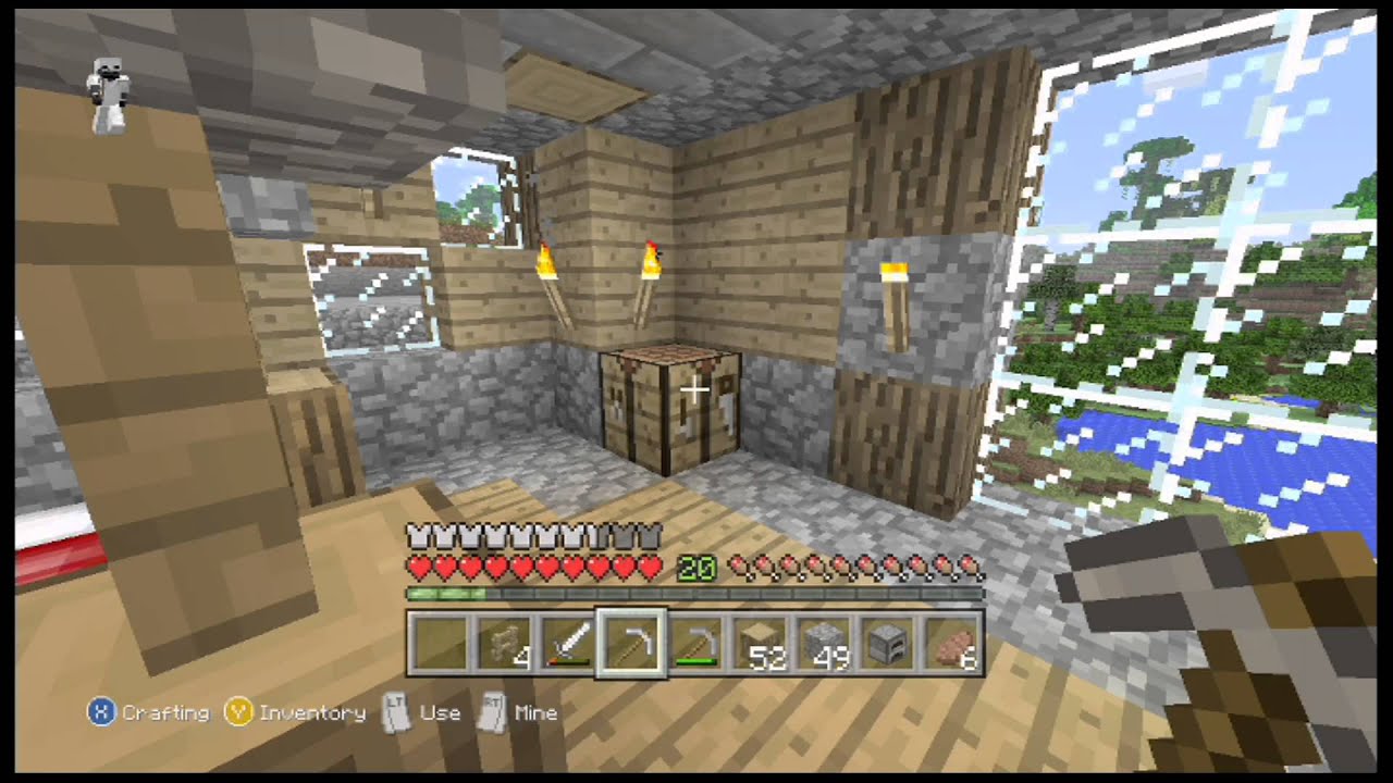Minecraft xbox the world of Toxic craft ep6 : Time to go mining !!!