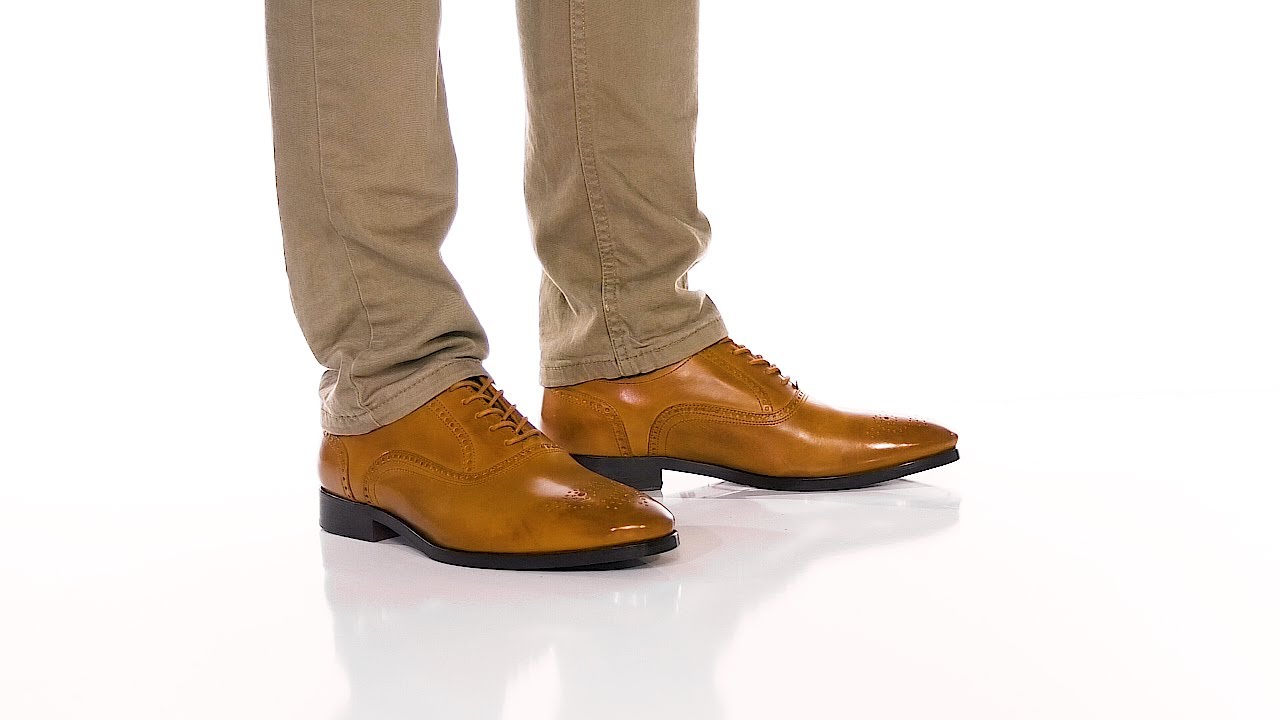 Allen Edmonds Cap Toe Siena Medallion Oxford Brogue Shoes Mens 9 Brown Leather Allen Edmonds Strand Men main image 2