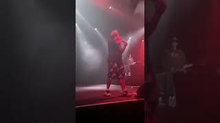 Fans at suicideboys concert screaming at ruby da cherry and scrim