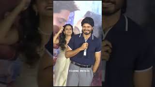 beautiful #vaishnavichaithanya  #ananddevarakonda 😍 Epic movie trailer launch event #epicmovie