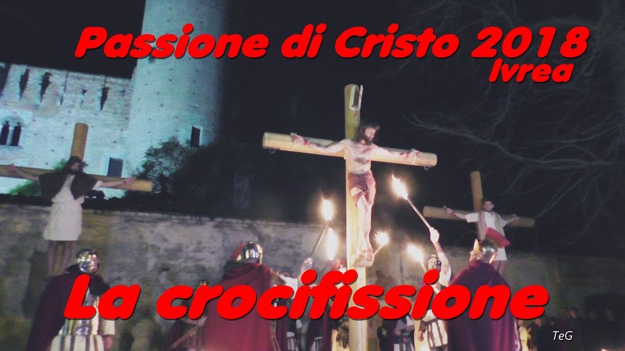 Passione di Cristo 2018 - La crocifissione - YouTube