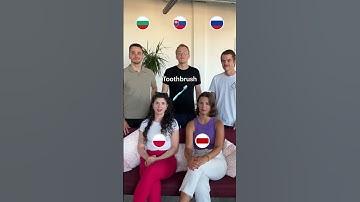 Slavic languages like Russian (русский) are usually similar, but Bulgarian is definetly unique 🇧🇬