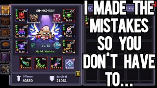 YOU CAN LEARN FROM MY PAST MISTAKES | MY HEROES: DUNGEON RAID