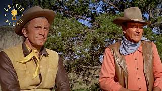 John Wayne And Kirk Douglas Steal The War Wagon Full Robbery The War Wagon