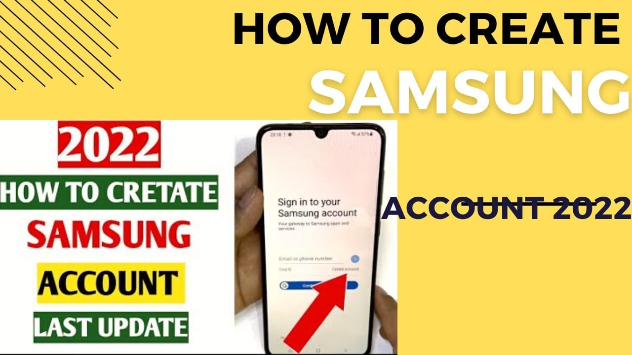 How to create Samsung Account id  Free sign up   1000%solution 2022