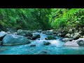 Relaxing Mountain River Sounds for Deep Sleep, Meditation, Stress Relief and Calm Peaceful Nights