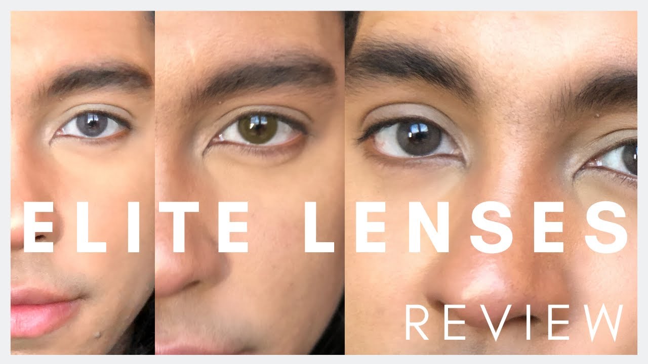Elite Lenses Review! Zircon Amber Agate most natural contact ever