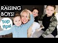 TOP TIPS FOR RAISING BOYS!  HOW TO RAISE BOYS - THE TRUTH  |  Emily Norris