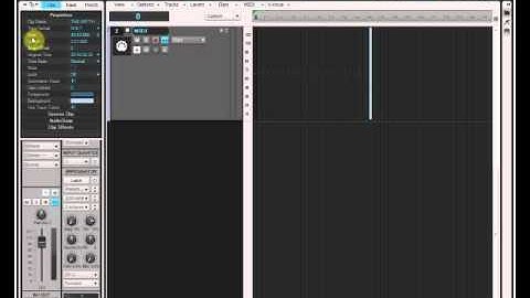 Sonar X1, Clip Times