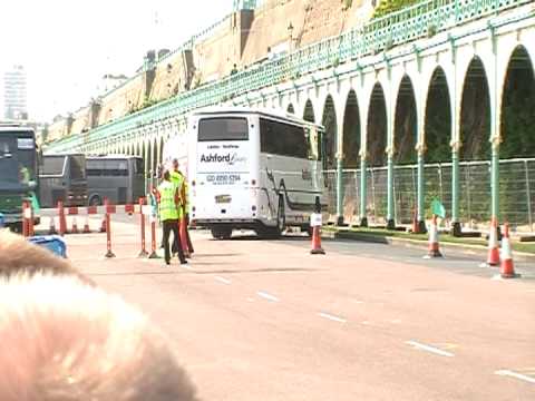 Brighton coach rally 2009 - YouTube