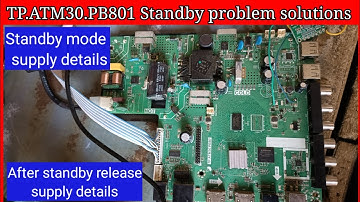 Android Led tv TP.ATM30.PB801 card repair!! Smart Led tv TP.ATM30.PB801 card repair with details!