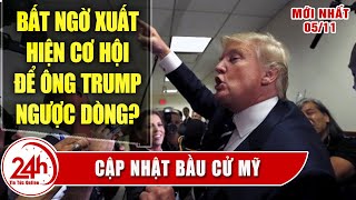 Cập Nhật kết quả bầu cử Tổng Thống Mỹ mới nhất. Xuất hiện cơ hội mới cho  Ông Trump lội ngược dòng