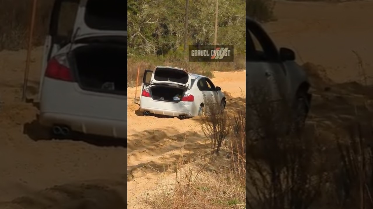 Really Bad Day: Car Stuck in Sand