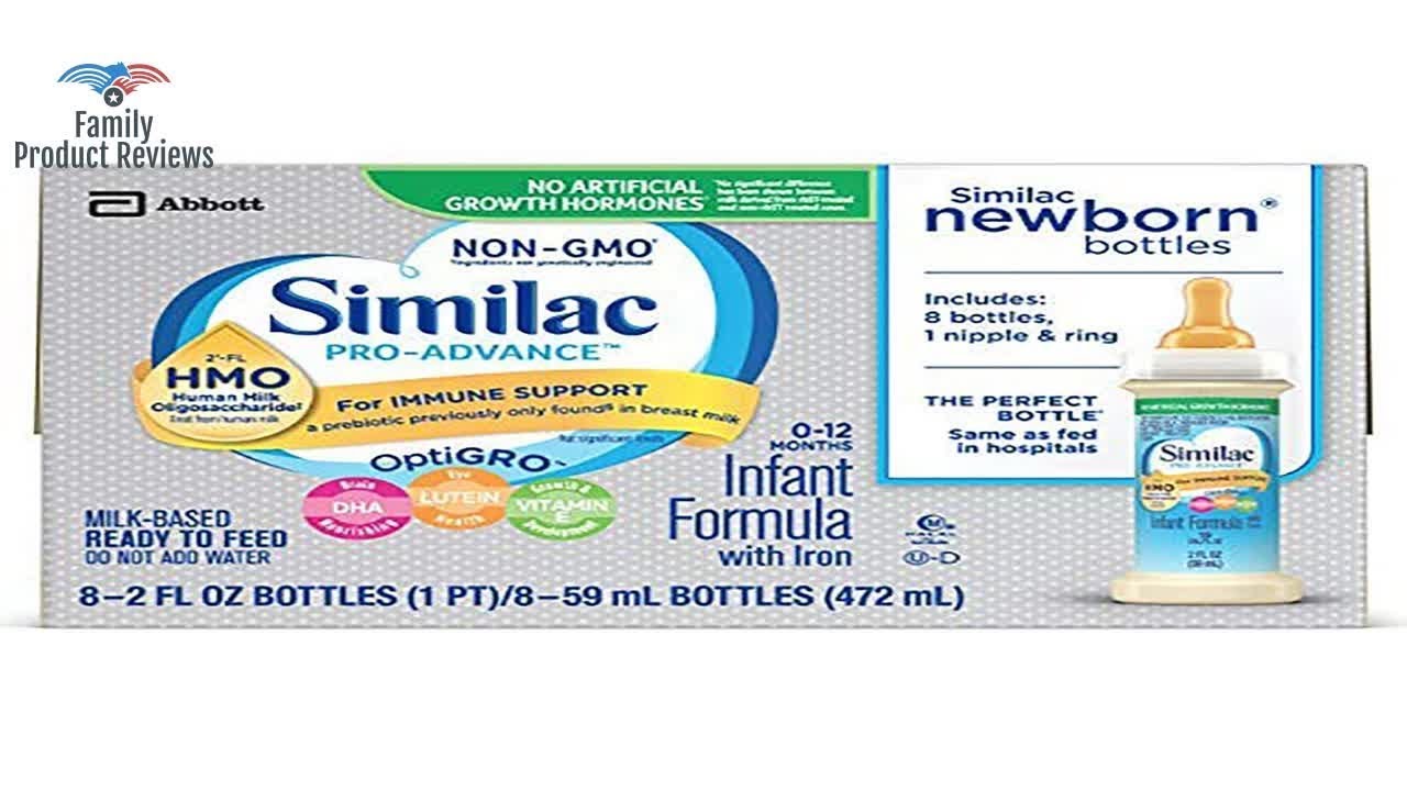 similac pro advance infant formula bottles