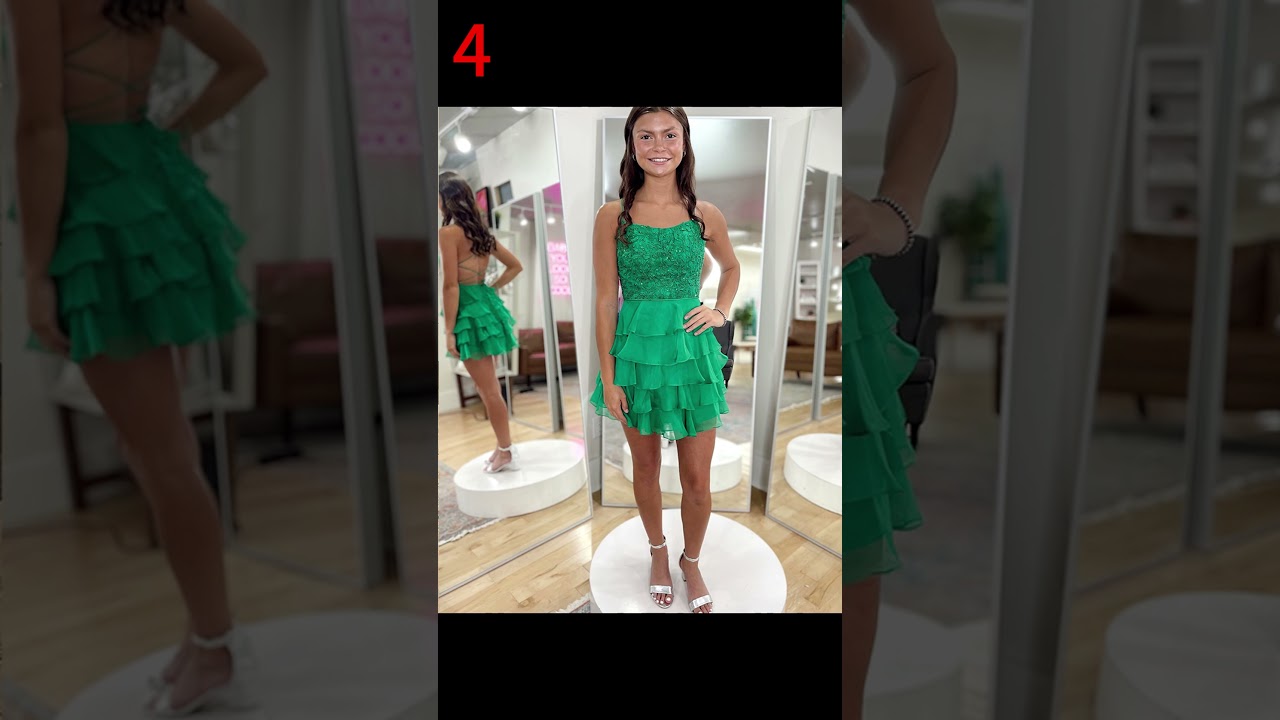 Top 10 Green Homecoming Dresses for 2025 💚✨ | Hocogirl  
