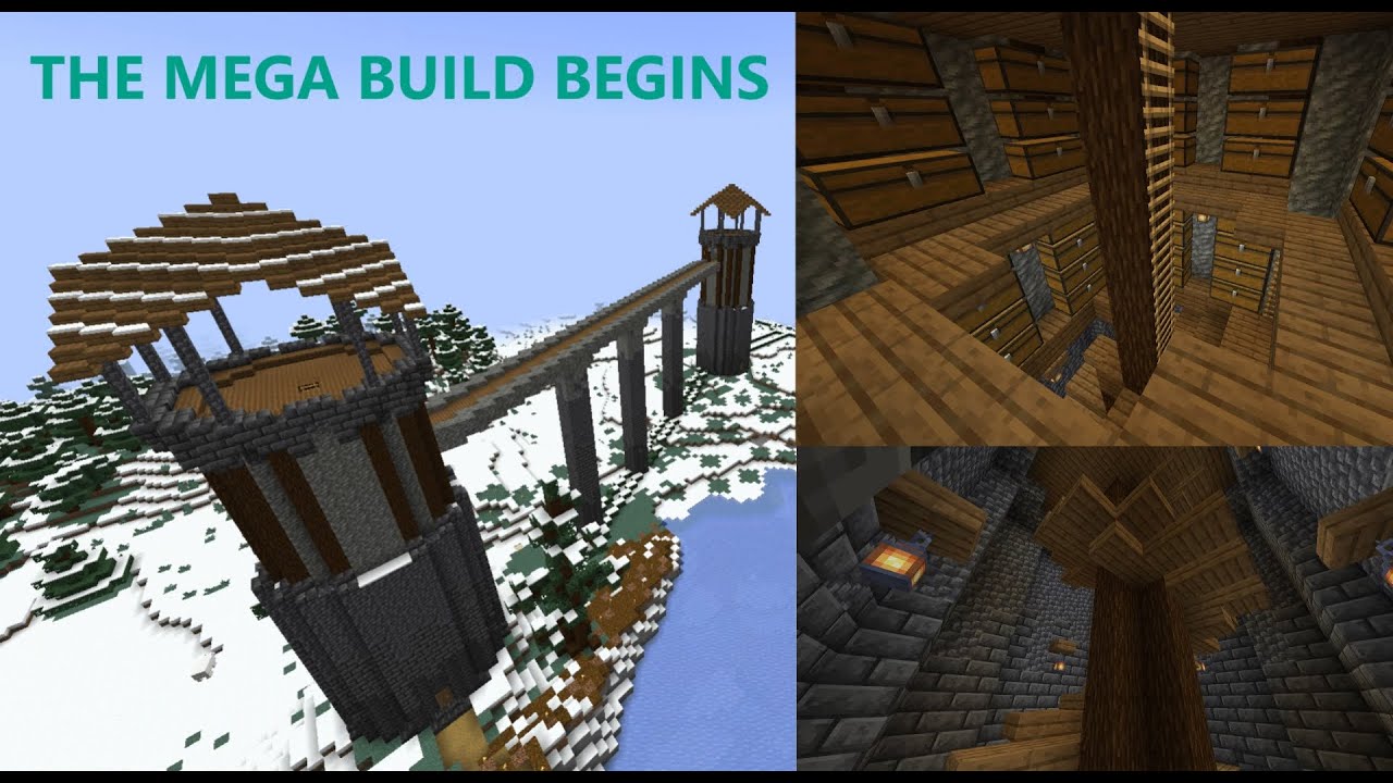 Minecraft Java Lets Play ep20 | MEGA BASE BUILDING TIME! - YouTube