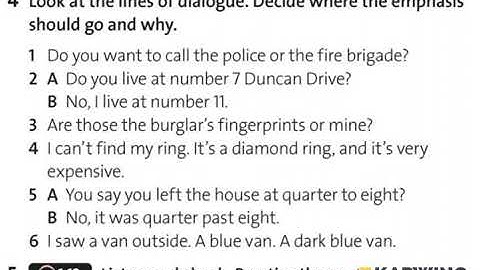 Solutions Upper-Intermediate 3rd edition - Unit 2C - ex. 4&5 (1.12)
