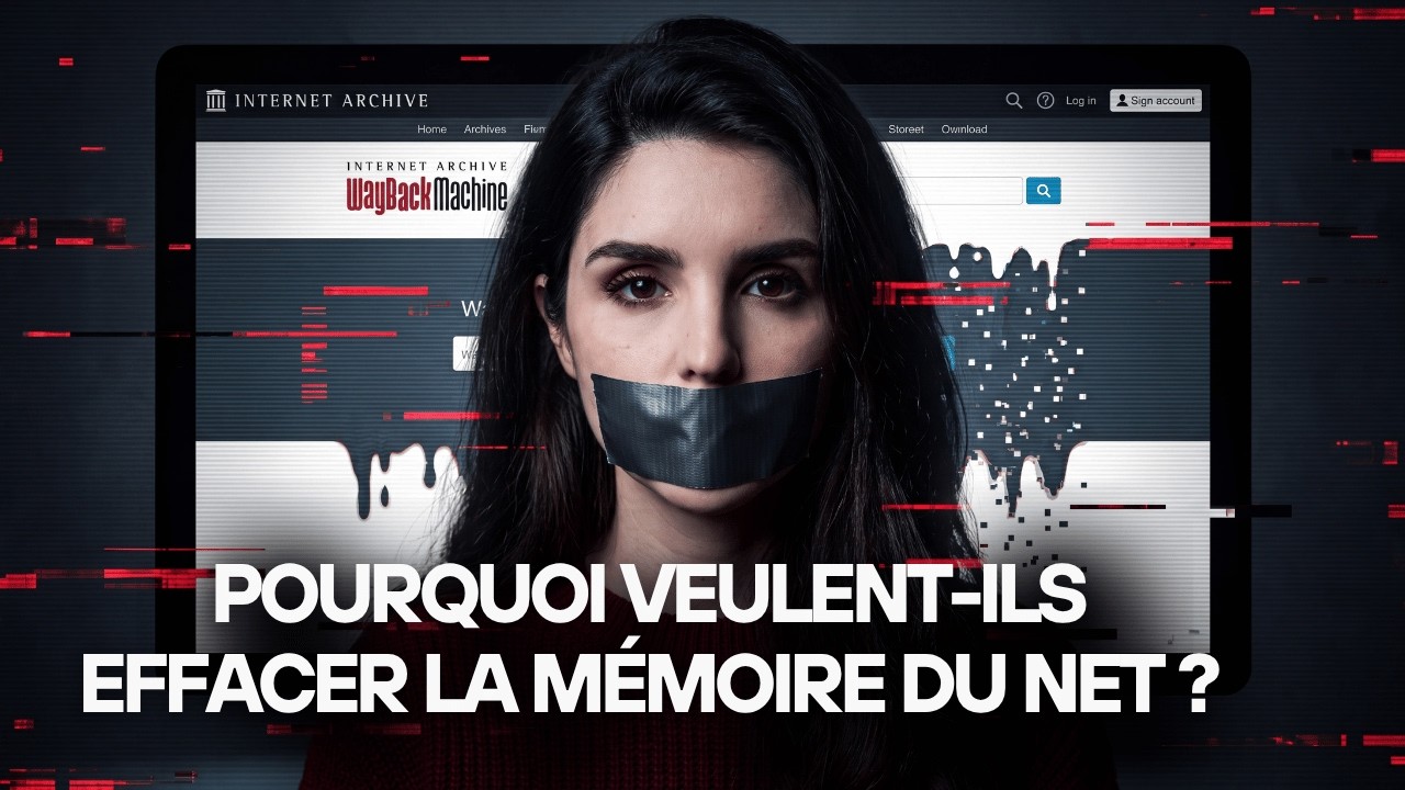 La Wayback Machine enregistre le net et on veut la fermer, pourquoi ?