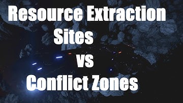 Elite: Dangerous - Resource Extraction Sites vs Conflict Zones