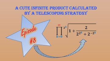 A cute infinite product calculated by a telescoping strategy - Ep 8