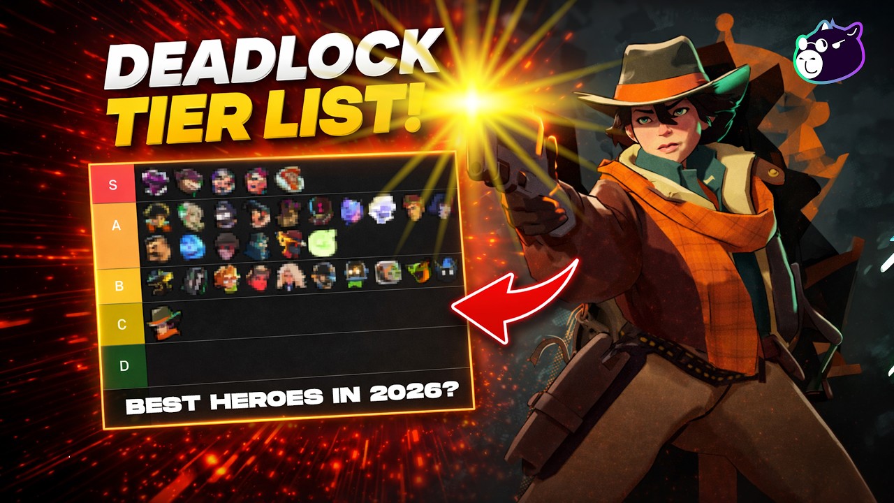 The BEST and WORST Heroes in Deadlock | PeerContent Tier List
