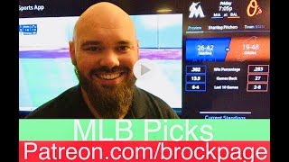 Mlb picks | june 15, 2018 (fri.) baseball sports betting predictions
patreon.com/brockpage
