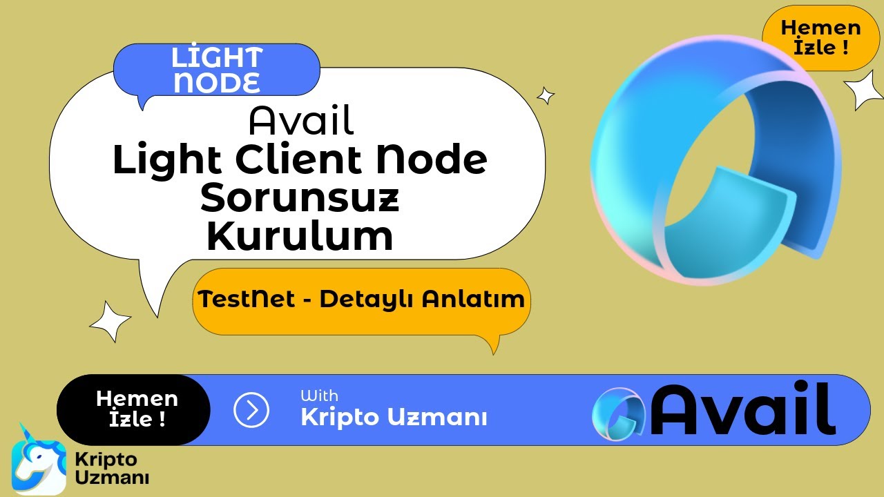 Avail Light Client Node Güncel Kurulum ( RPC Sorunu Çözüldü ) NFT Mint ...