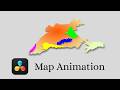 Map Animation in DaVinci Resolve (No Plugins) | Fusion Tutorial
