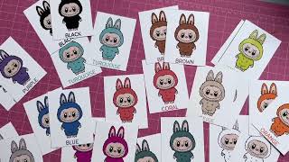 Labubu Memory Game for Kids | Printable Matching Game | Fun Family Activity | Art & DIY Craft Idea