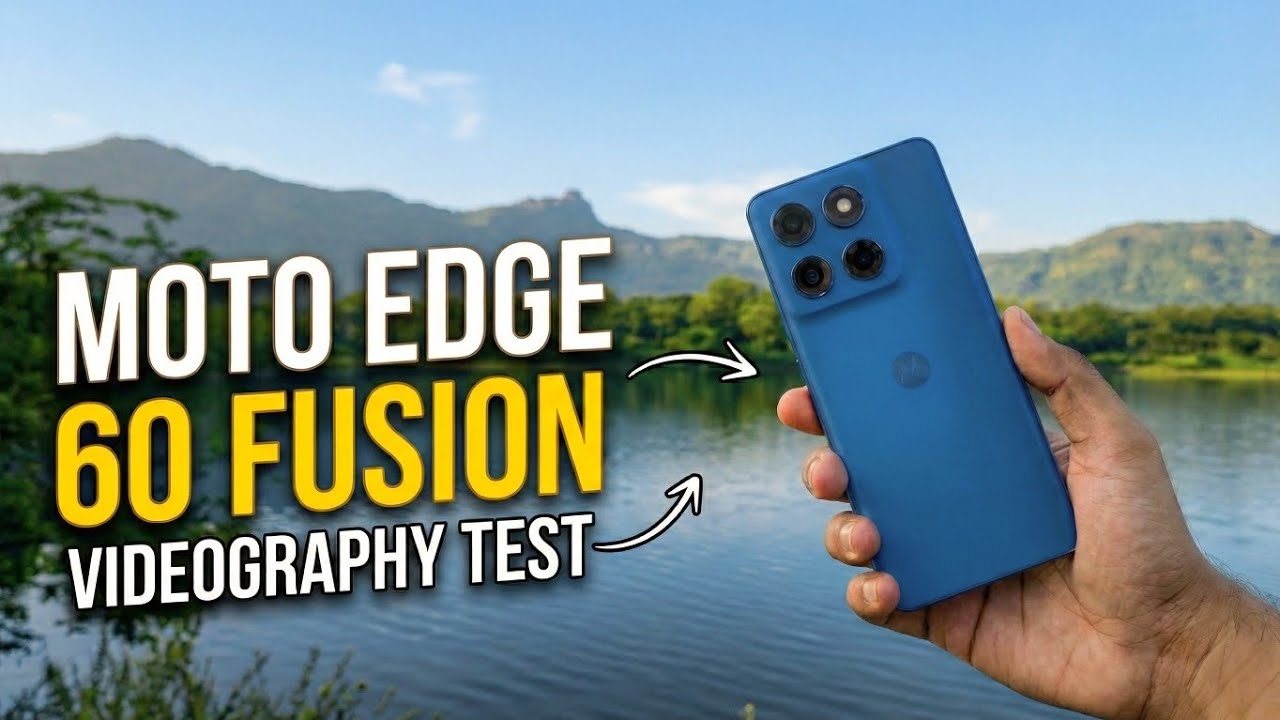 Is Moto Edge 60 Fusion Good for Videography? 🤔 | Real Camera Test & 4K Video 🎬
