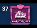 POP TOWN Alice In Wonderland Part 37 Level 1039-1065