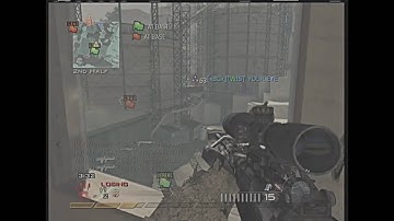 MW2 Capture The Flag On Quarry (Gameplay/Dual Commentary)