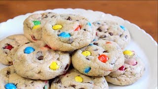 Soft & Chewy M&M Cookies | SweetTreats screenshot 4