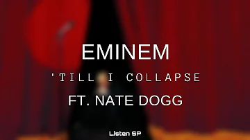 Eminem - 'Till I Collapse Ft. Nate Dogg (Lyrics Inglés/Español) #ListenSP