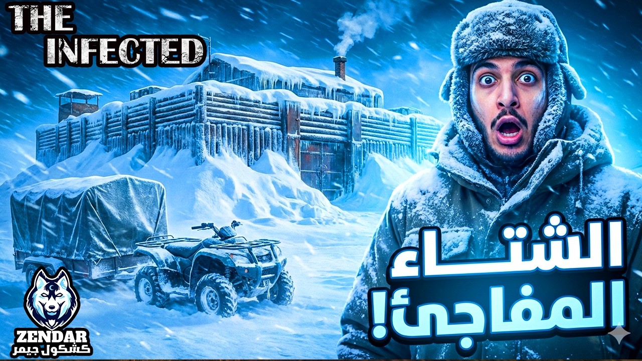 🎮 المصاب v24 | الحلقة 6: ❄️ مفاجآت خطيرة! عثرت على المقطورة وطورت الطاقة… والشتاء يهاجم فجأة! 😱