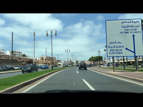 رحلة معي عبر الطريق من القنيطرة إلى الرباط عبر الطريق الوطنية 