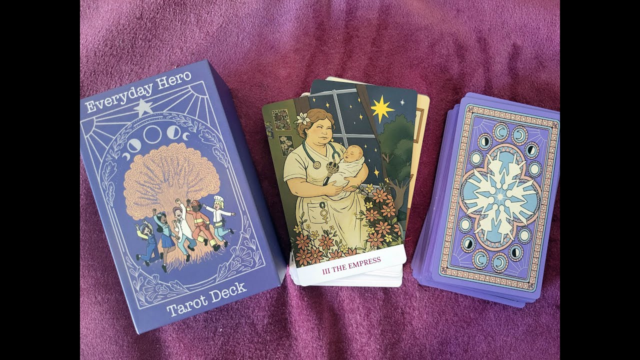 A NOS HÉROS SANS CAPE - Everyday Hero Tarot de Sarah et Polina (MsLinArt)