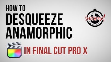 How to Desqueeze Anamorphic Footage in Final Cut Pro X