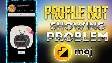 Moj profile not opening problem | moj retry showing problem