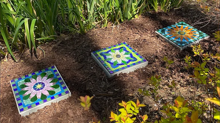 Ep. 98 MORE MOSAIC SUNFLOWERS and Finishing the Mo...