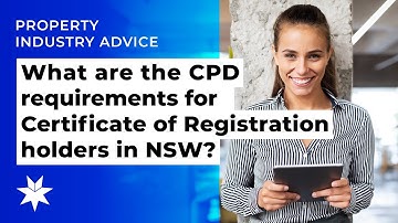 What are the CPD requirements for Certificate of Registration holders in NSW?