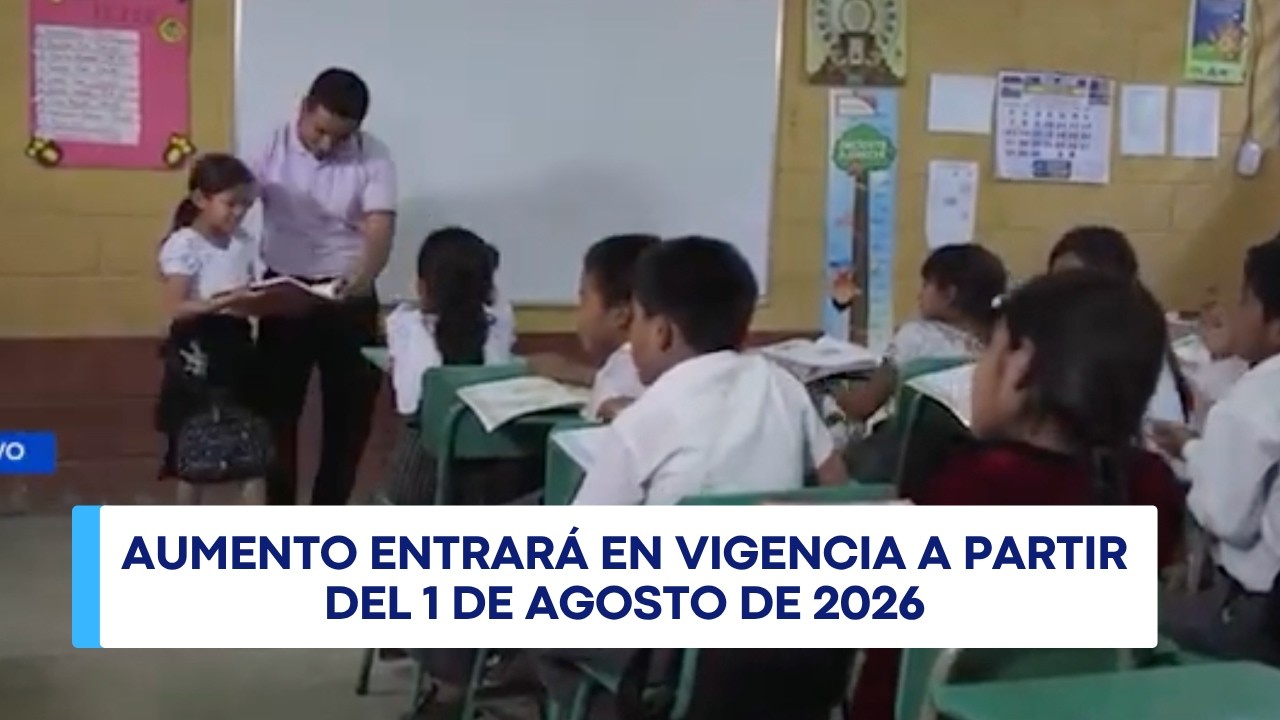 Mineduc anuncia nuevo aumento salarial para docentes