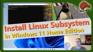 Windows 11 Home install Linux Subsystem WSL2