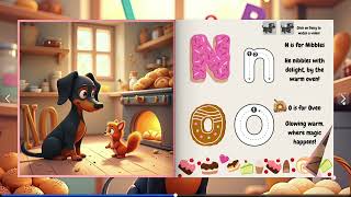 Daisy's ABC Bakery 🐾 | Full Interactive Alphabet Book | FREE for Kids Aged 3–8!