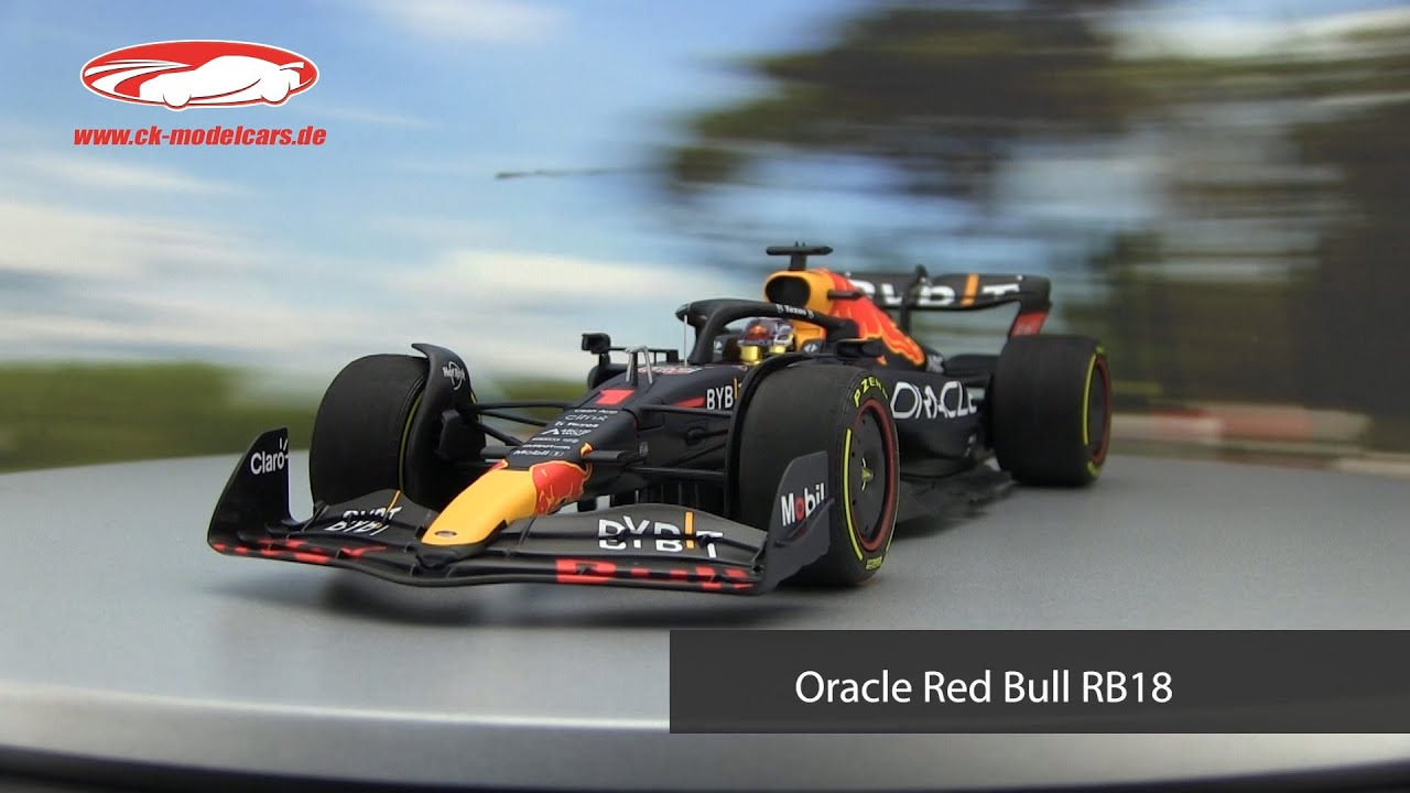Minichamps 1:18 M. Verstappen Red Bull RB18 #1 Winner Miami GP