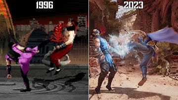 Rain "Roundhouse Kick" Evolution - Mortal Kombat 3-12 (1995-2023) 4K