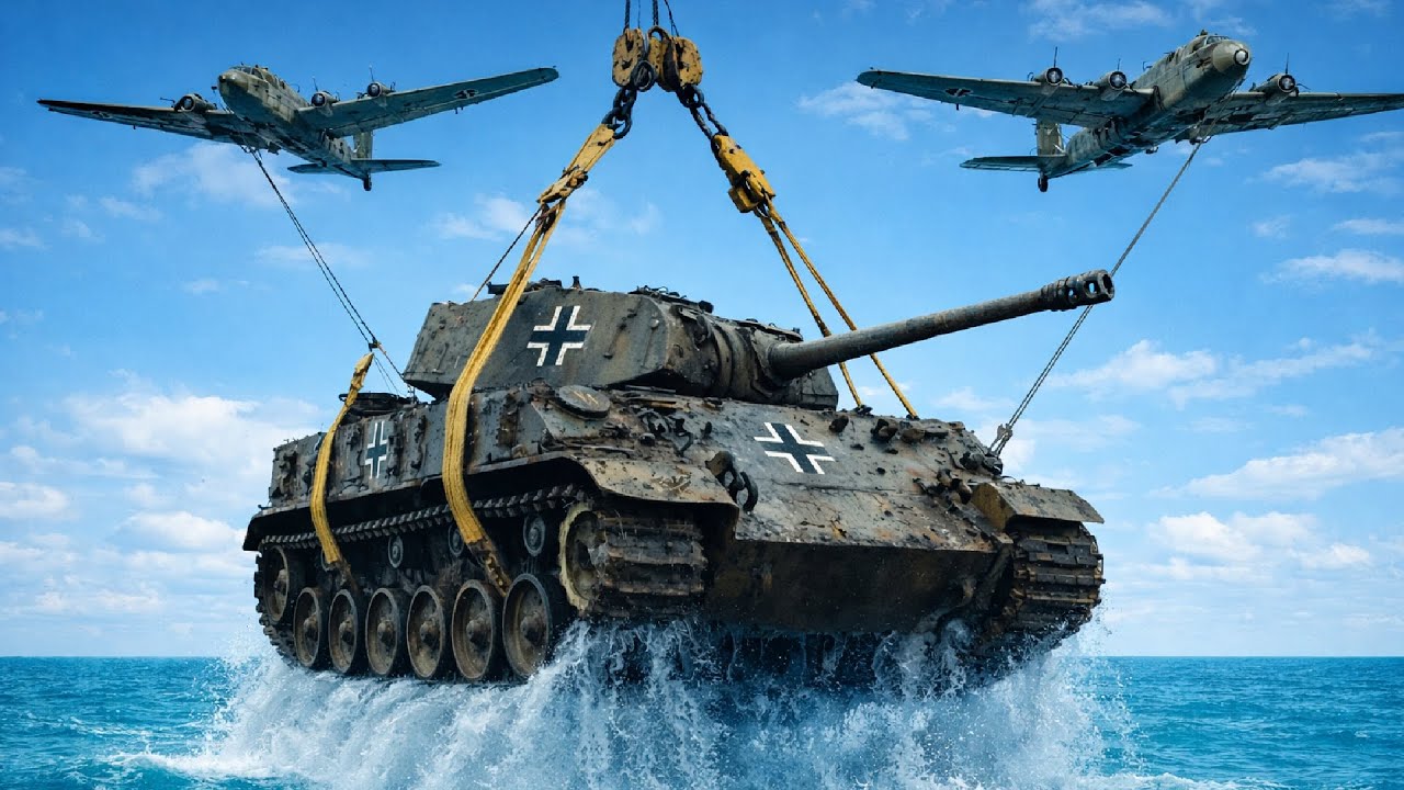 FULL RESTORATION OF A TIGER TANK ABANDONED FOR 80 YEARS AT THE BOTTOM OF THE SEA — FROM SCRAP METAL