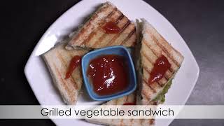 #Snakstime#Grilled Veg Sandwich#Teatime#