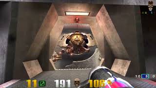 Quake III Arena (PC, 1999) Уровень 17 Q3TOURNEY4 Vertical vengeance