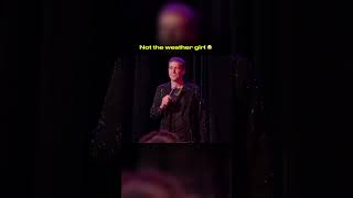 Dating a weather girl is a highrisk gamble @therealmikeyoungchannel #comedian #comedy #comedyshorts